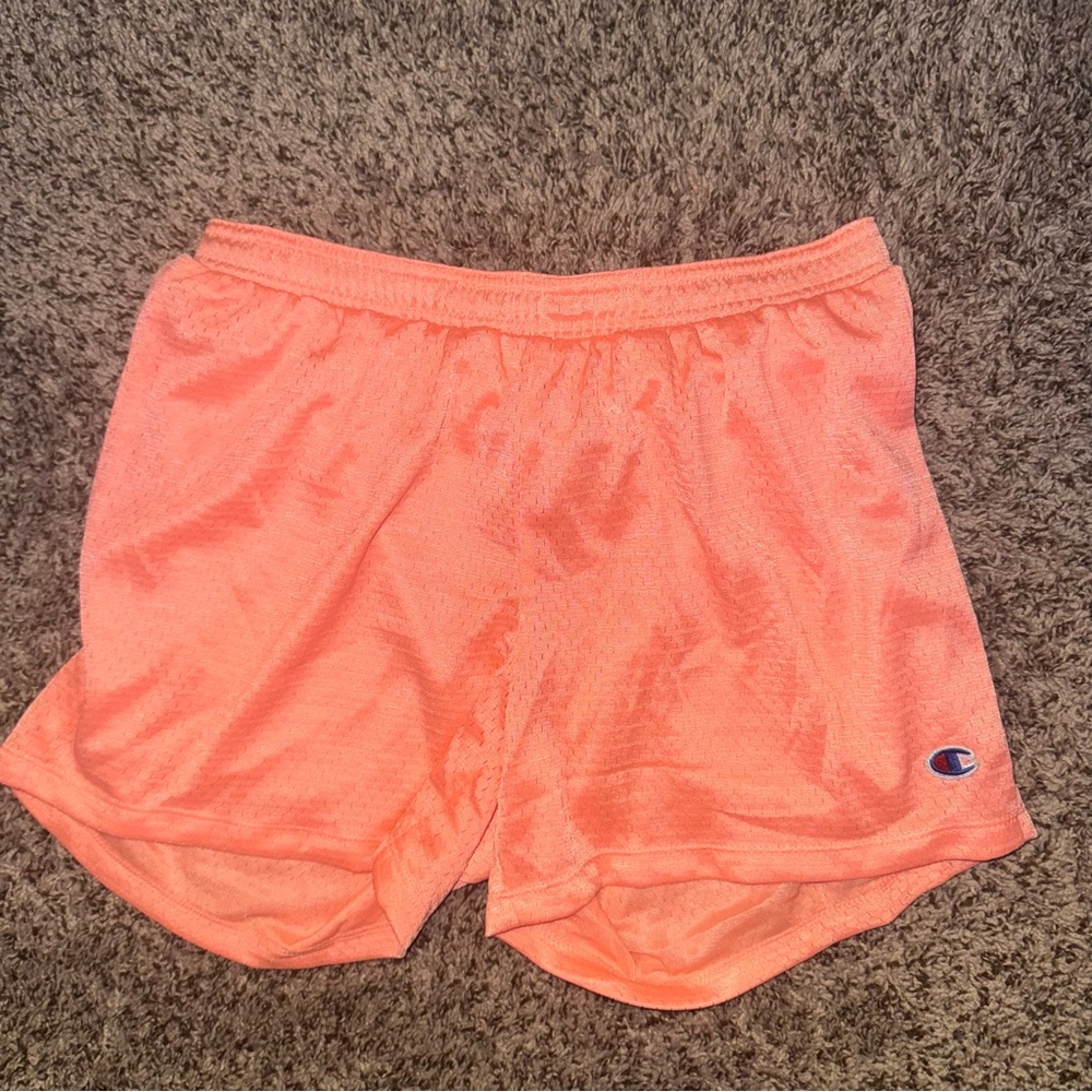 Champion Coral Athletic Mesh Shorts